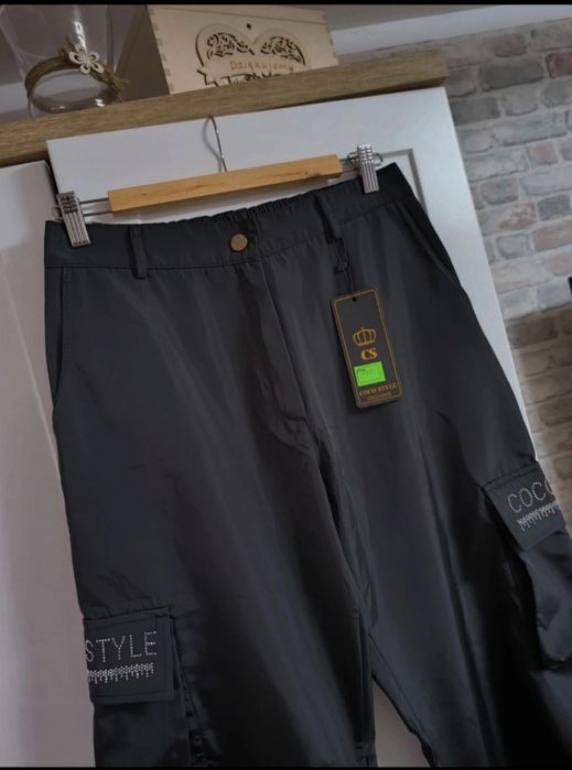 Spodnie damskie bojówki premium Coco Style Exclusive r. M/L nowe