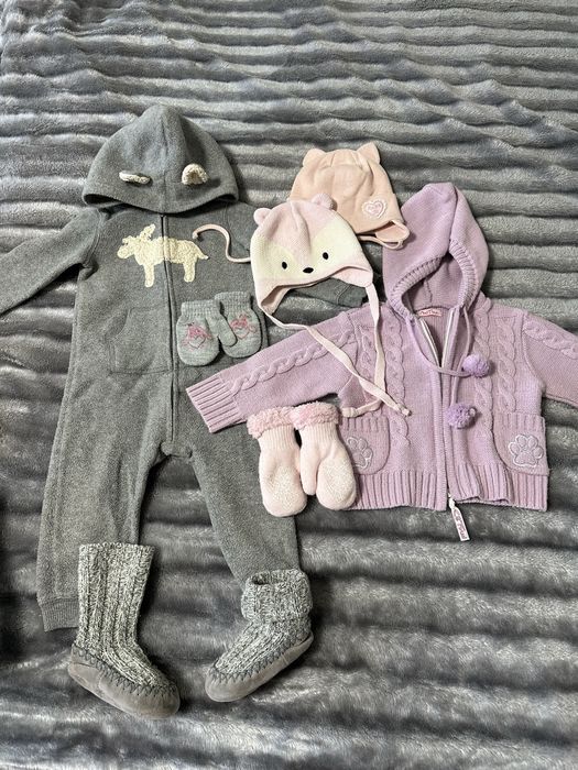 Комбінезон Carters, кофта, шапочка, носочки