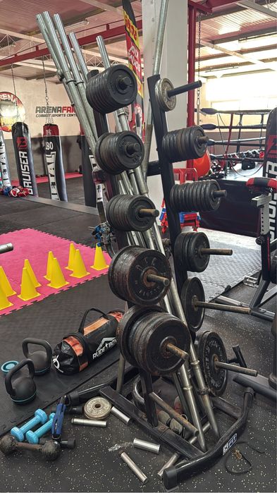 Venda lote completo maquinas musculacao