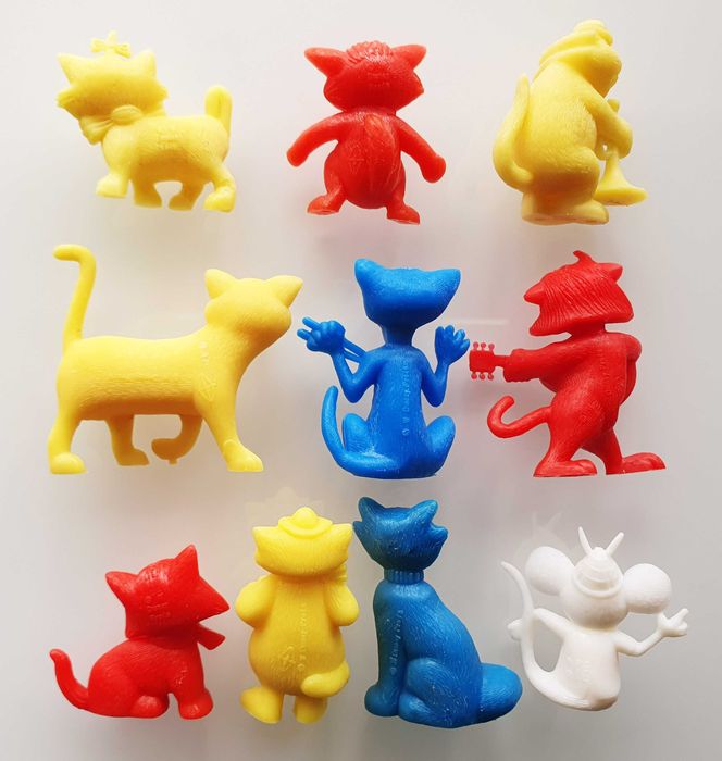 Antiga Coleção completa ~ "OS ARISTOGATOS" ~ Monocromáticos Anos 70´s