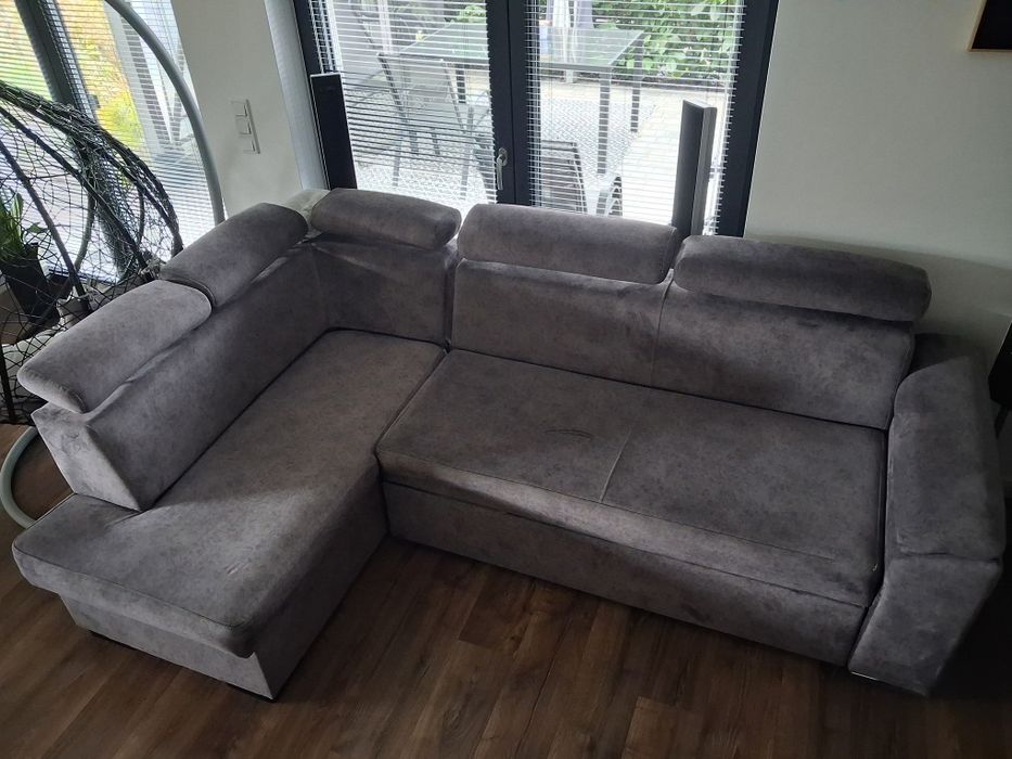 Narożnik z funkcją spania