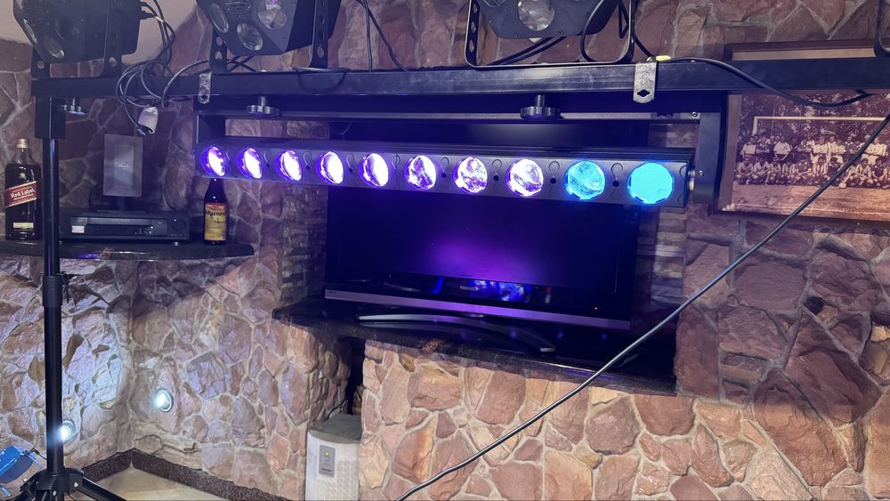 Belka ruchoma rgb 10×40W !!!