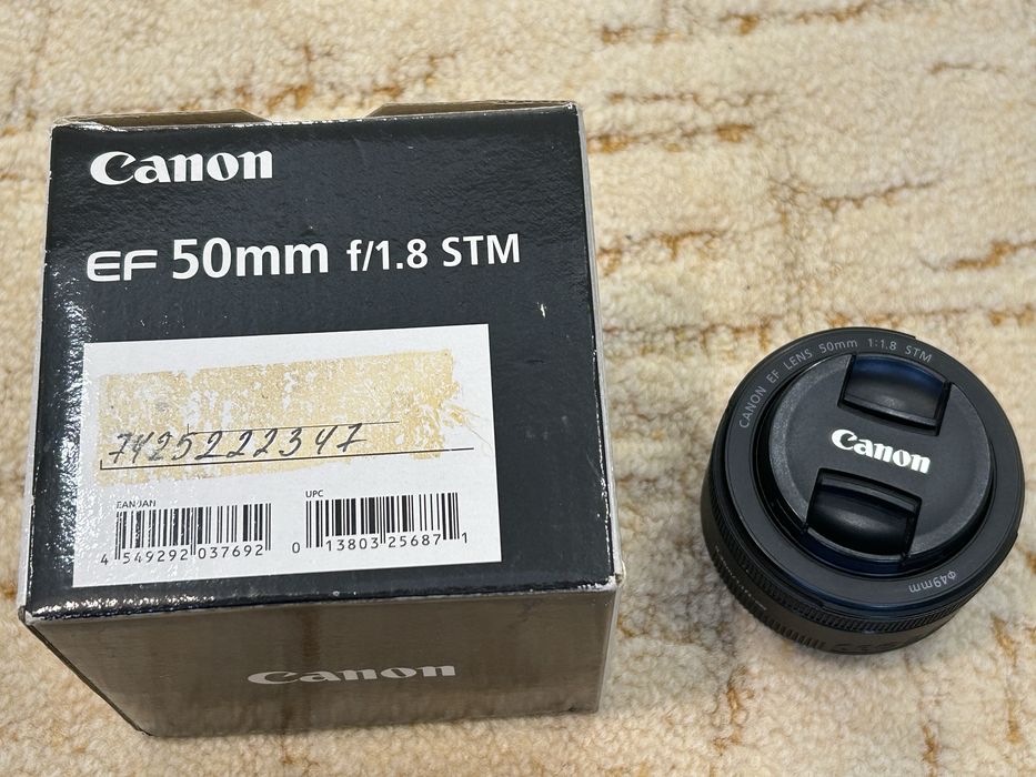 Обʼєктив Canon EF 50mm f/1.8 STM