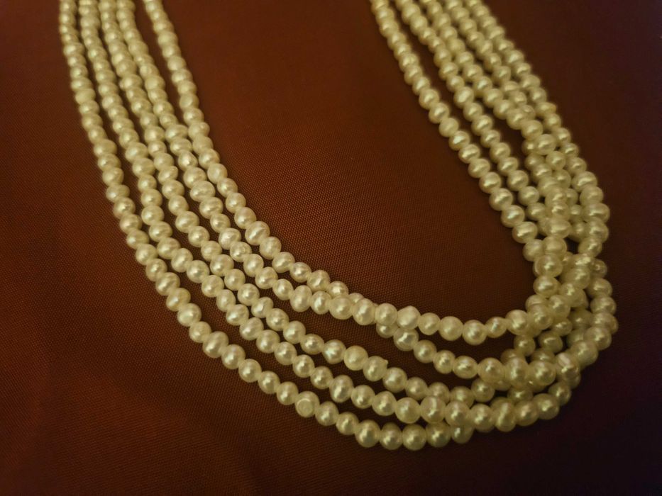 Perły prawdziwe hodowlane w wodach słodkich