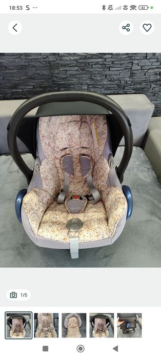 Maxi Cosi Cabriofix z bazą