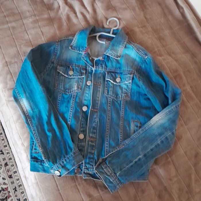 Zara kurtka jeansowa r. 164 bdb