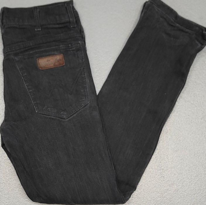 Wr) WRANGLER Texas Strech oryginalne spodnie jeansowe Roz.32/32