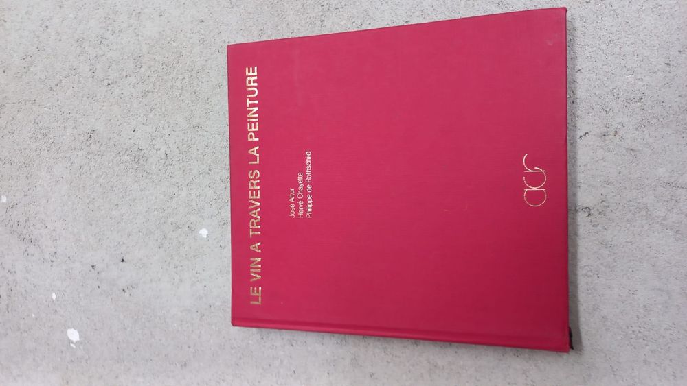 Livro de arte "Le Vin travers la Peinture"