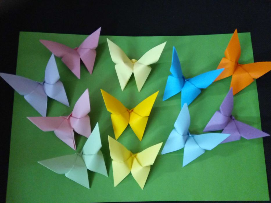 Оригами. Поделки из бумаги для декора
