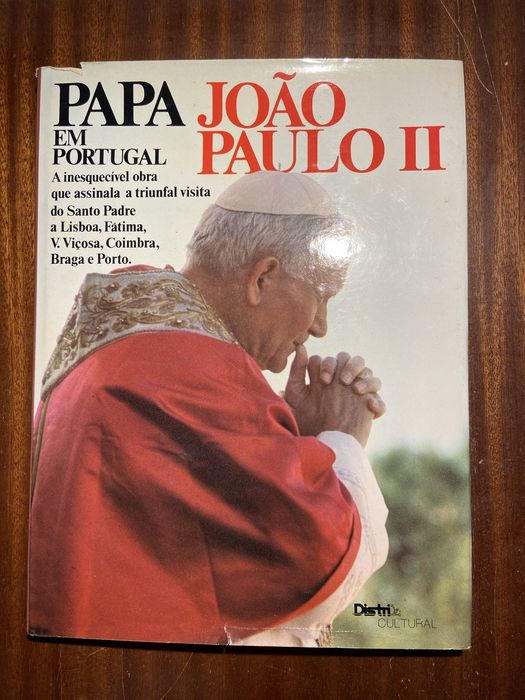 Livro do Papa João Paulo II em Portugal
