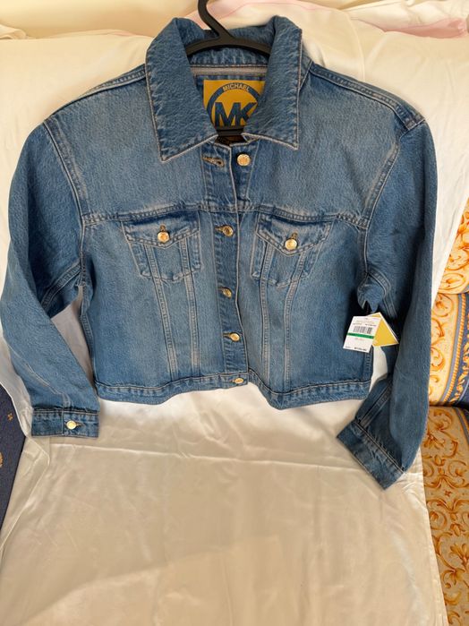 Casaco de Ganga Michael Kors Azul – Novo com Etiqueta – Tamanho L
