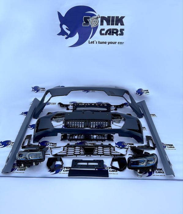 BMW g20 м пакет Обвіс М бампер Фари BMW g20 g21 м Комплект рестайлінга