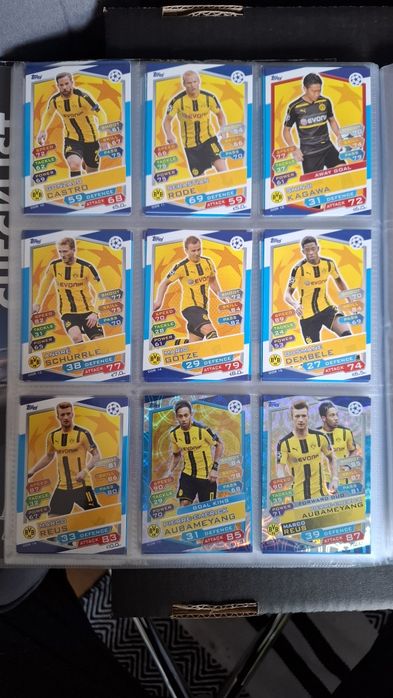 Karty Borussia Dortmund
2016/17
Topps Match Attax 
Uefa Champions Leag