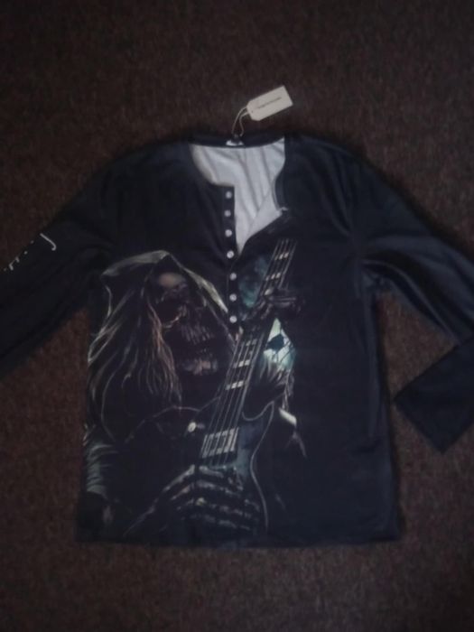 Bluzka/Bluza z czaszką męska