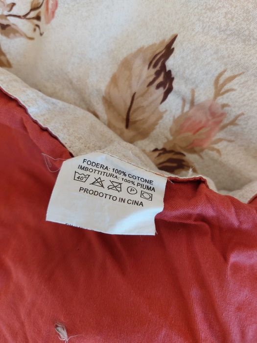 Edredão para berço de bebé em penas de ganso