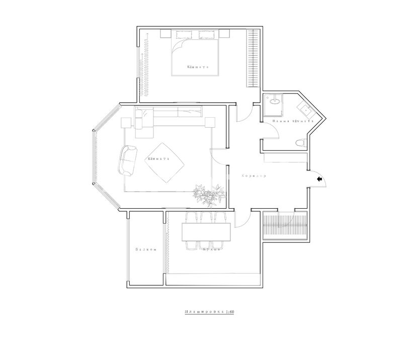 2-комнатная квартира по адресу ул. Приморская (площадь 77 м²) - Atlanta.ua - фото 15