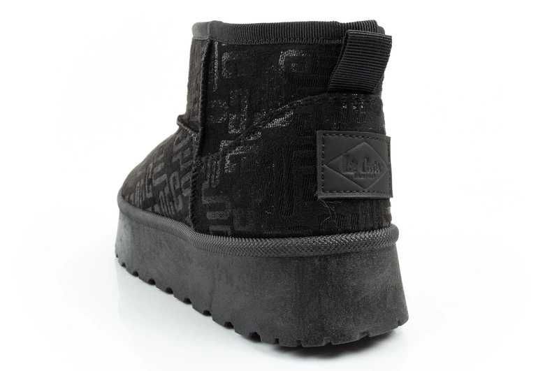 Lee Cooper śniegowce zimowe futerko ocieplane botki czarne r. 36-41