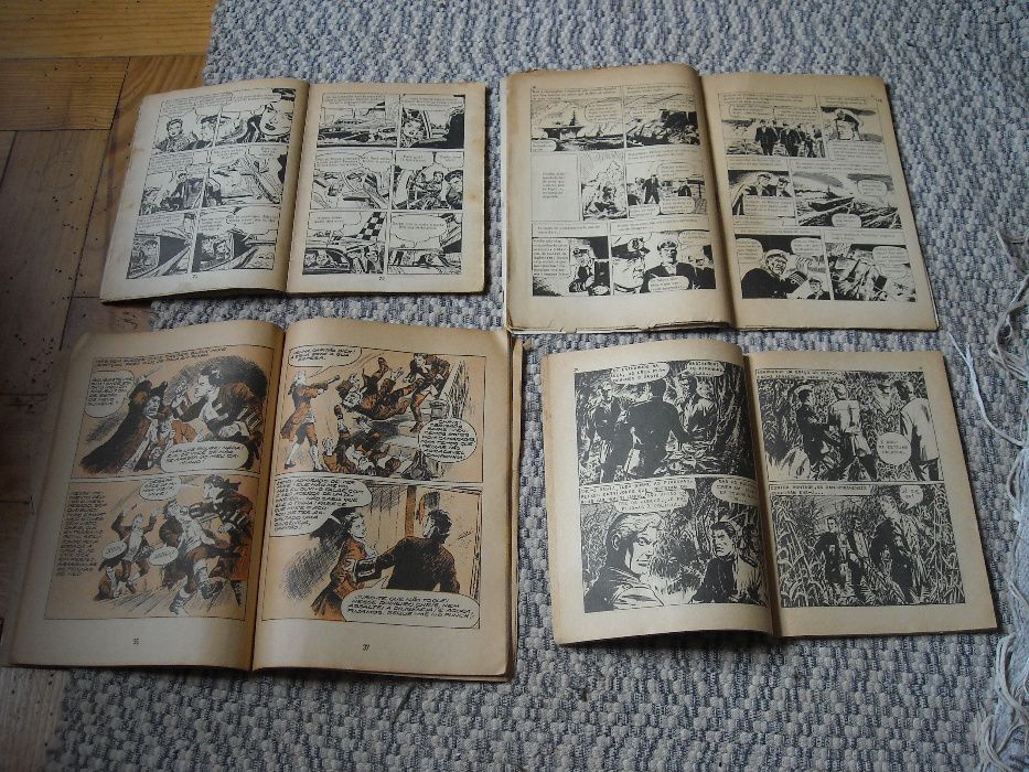 Banda desenhada antiga - 4 exemplares