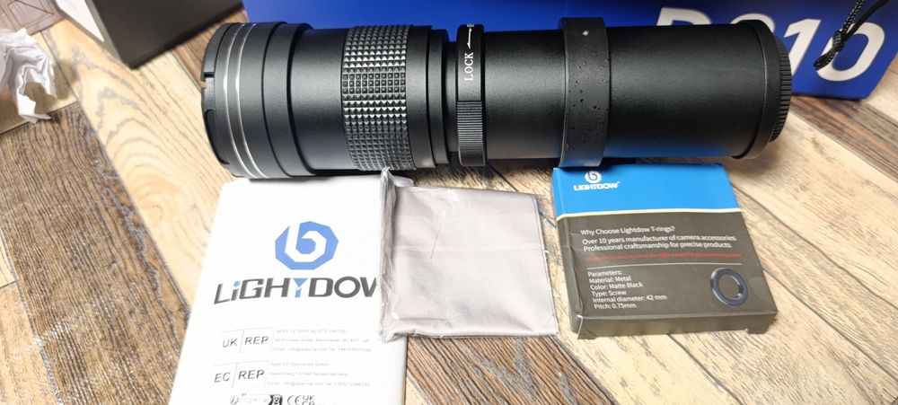 Супертелеоб'єктив Lightdow 420-800 мм для всіх дзеркальних камер