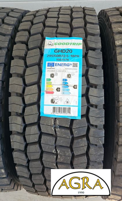 295/60R22.5 (810netto) GOODTRIP opona opony nowa napęd