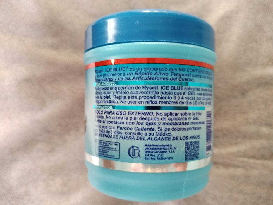 Ice Blue Gel - Alívio rápido da dor