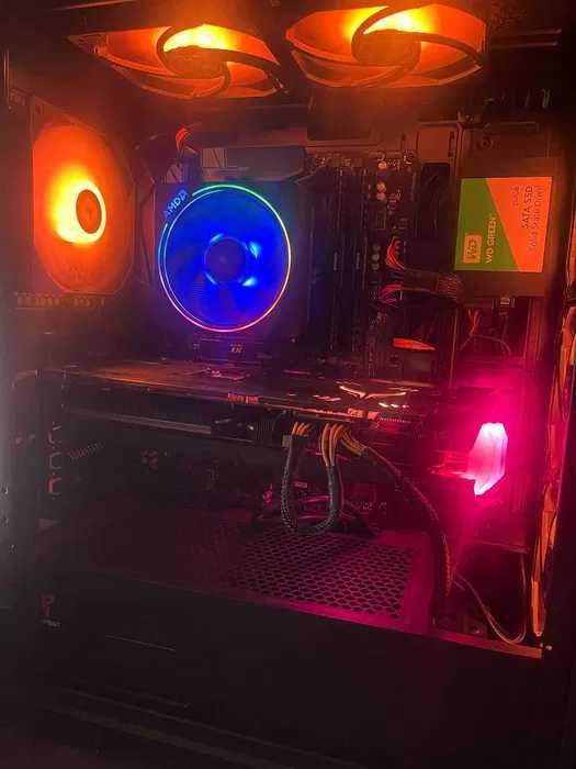 Pc Gaming RX 6700 XT , 2X8 Ram 3200 MHZ , Ryzen 7 3700X + Volante Logitech G920