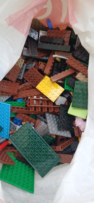 Lote peças imitação Lego 9kg