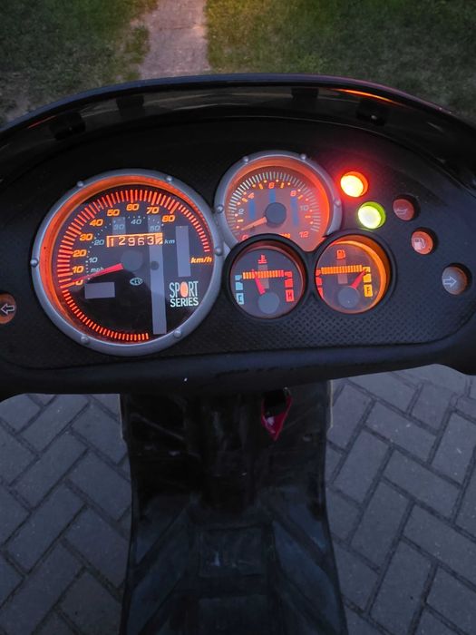 Skuter marki piaggio
