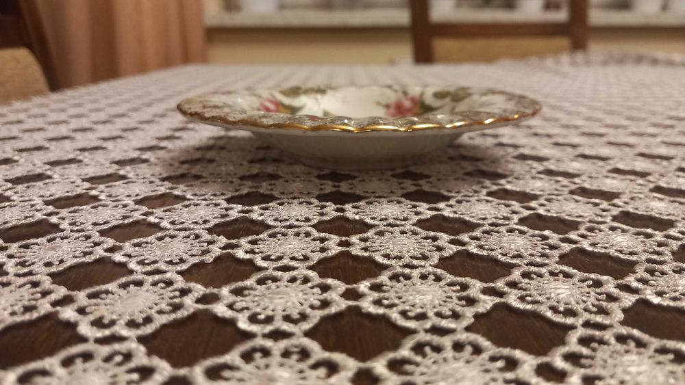 Porcelana Chodzież popielniczka róże popielniczka PRL Chodzież