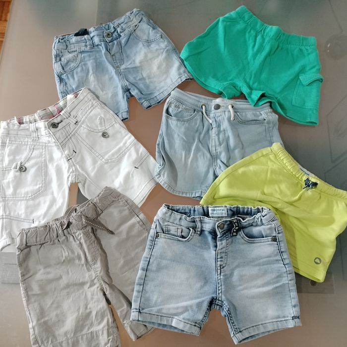 Calções bebe menino