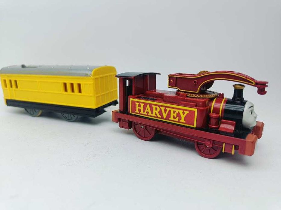 Hubcio Harvey Wagonik z napędem Plarail HarveyTrackmaster TOMY