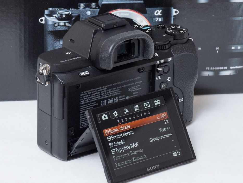 Sony A7 II body – pełna klatka, sprawny, w pięknym stanie
