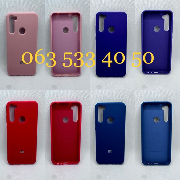 Чехол Silicone cover для xiaomi Redmi Note 8t редми нот 8т софт тач