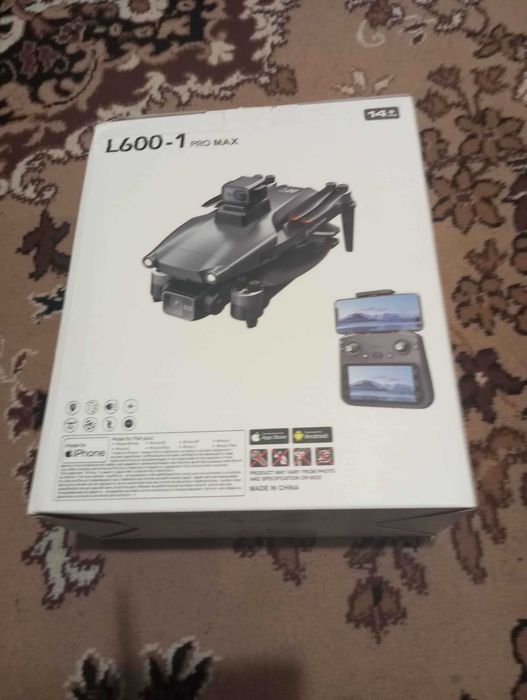 професійний квадрокоптер L-600 PRO MAX 2 відео на 4K 3-осьова стабілізація 2 акумулятора