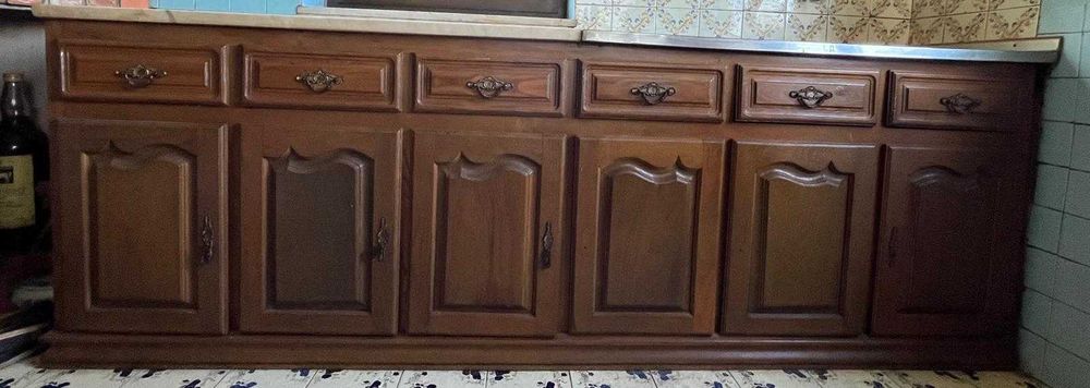 Conjunto de móveis de cozinha