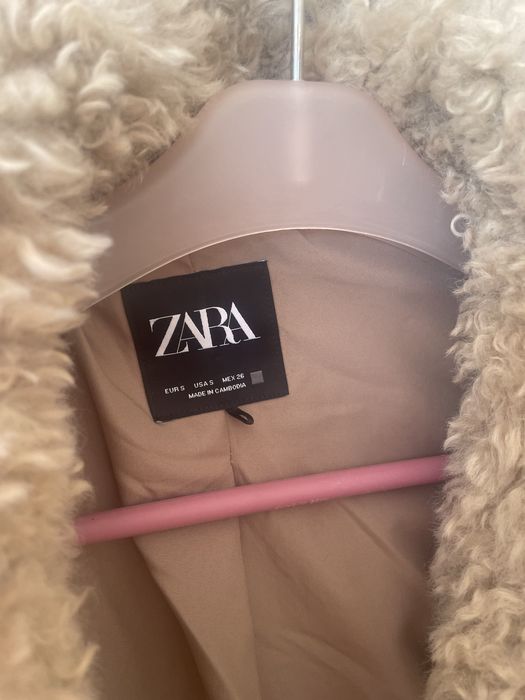 Zara casaco de pelo