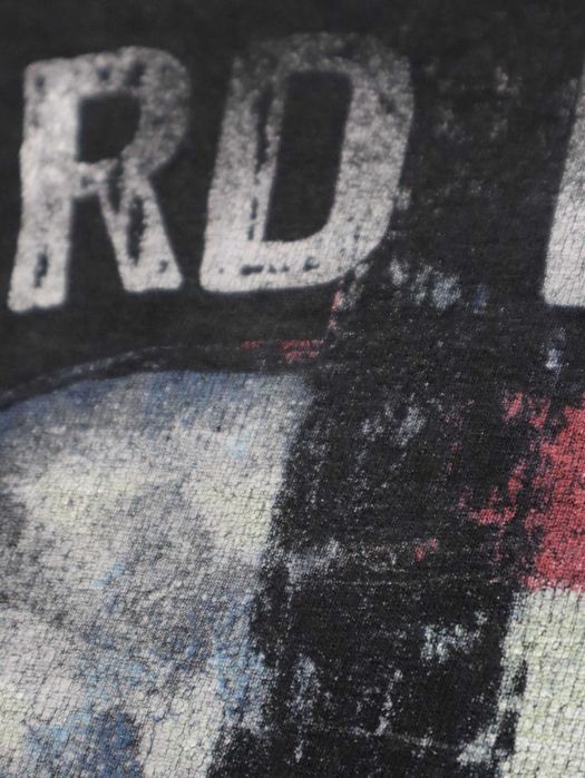 Vintage Retro Hard Rock Cafe tshirt czarna koszulka z krótkim rękawem