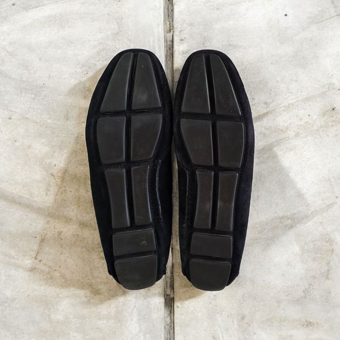 Замшевые мокасины,лоферы "Prada"