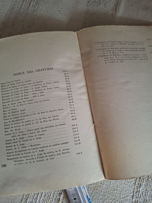 A Freguesia de Santa Cruz da Alcáçova de Lisboa livro de 1954