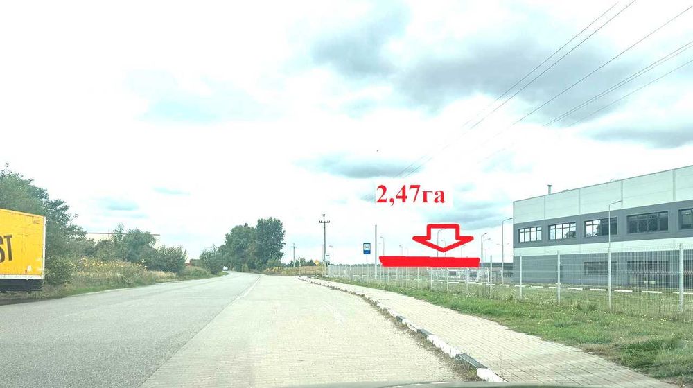 Продаж зем.ділянки під склад, виробництво, Бориспіль, 19км від метро "Бориспільська".