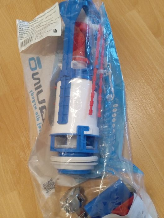 Zawór WC spustowy dwufunkcyjny