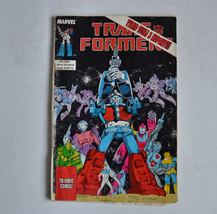 Transformers 4/93 Tm semic Komiks Marvel