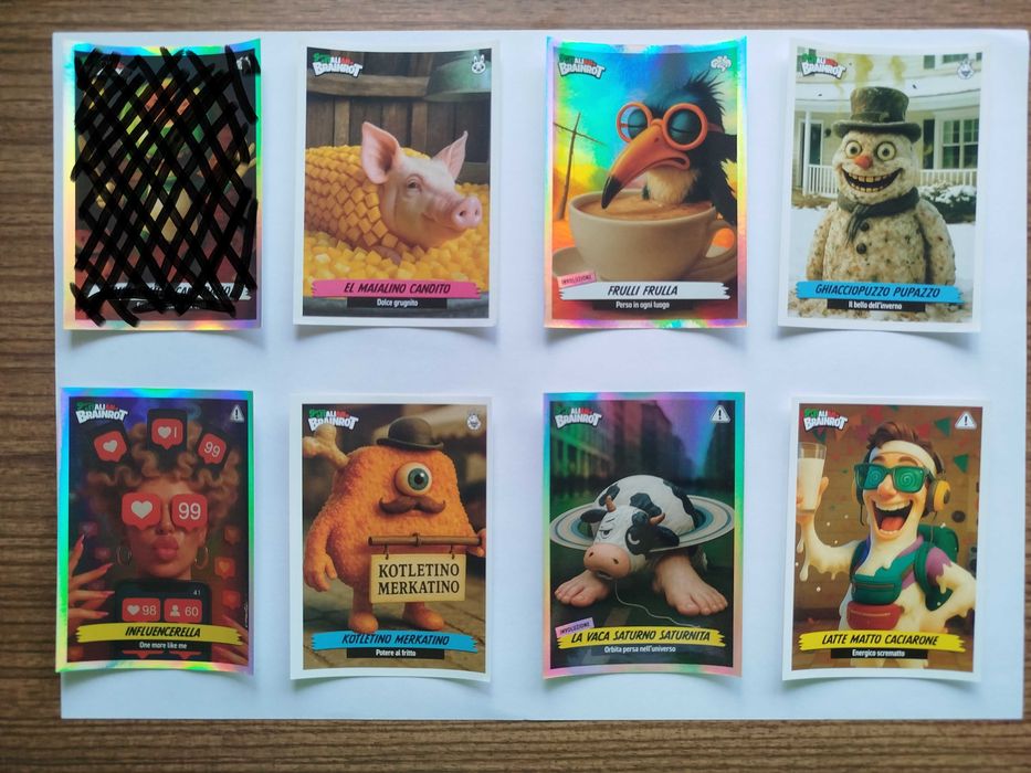 Cromos Skifidol Italian Brainrot Panini