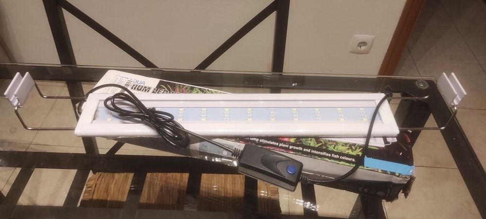 Luz led de aquário