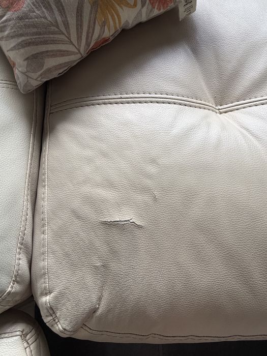 Sofa de canto e chaise longe usado