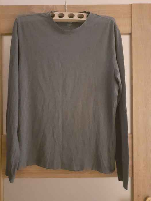 Bluza z długim rękawem, roz. L, slim fit, H&M, 95% bawelny