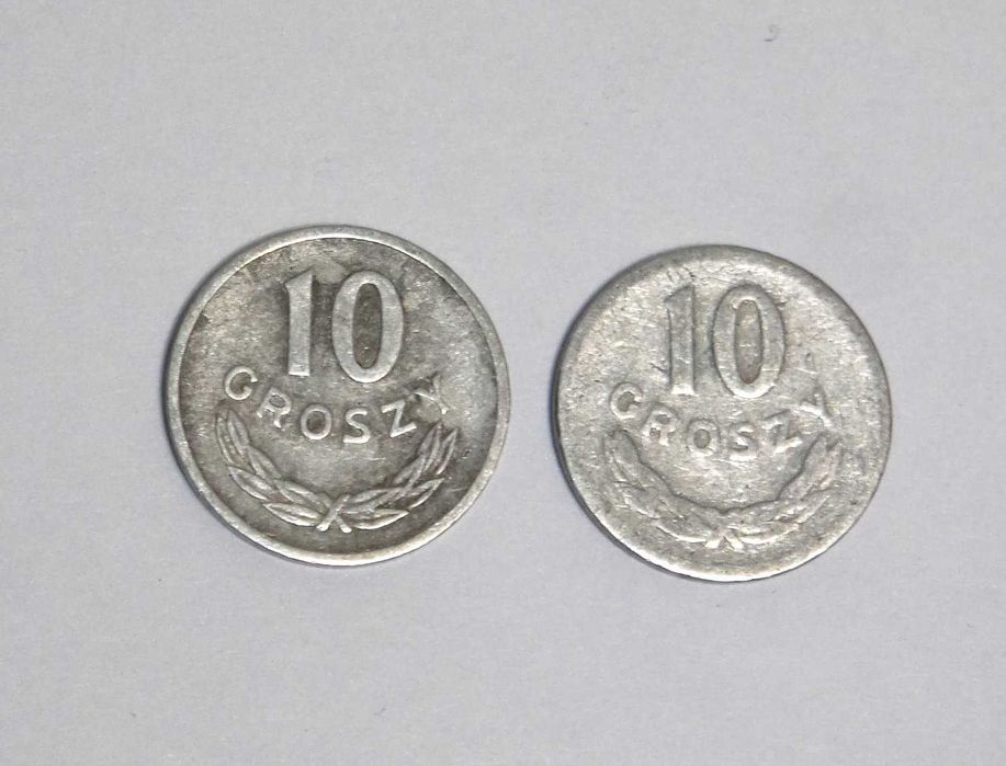 moneta 10 groszy 1949 - 2 sztuki