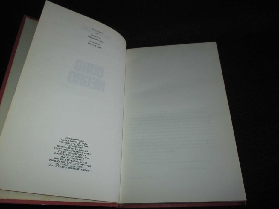 Livro Ouro Negro Jonathan Black