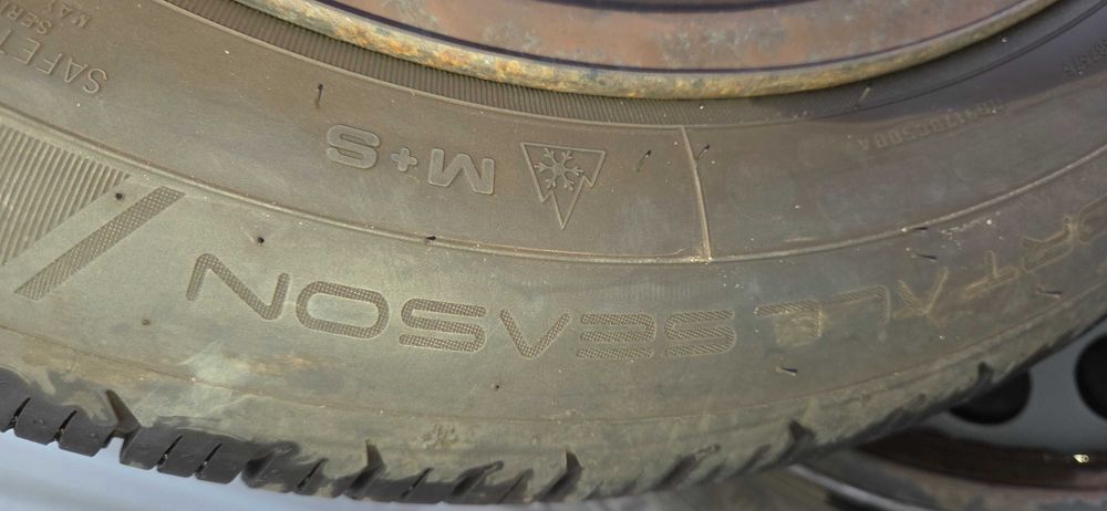Koła opony wielosezon Audi A2 5X112 15" kpl DUNLOP