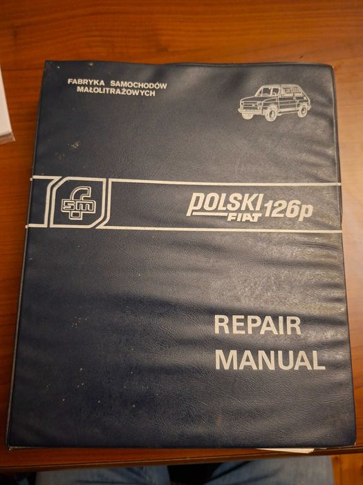 Książka fiat polski 126p